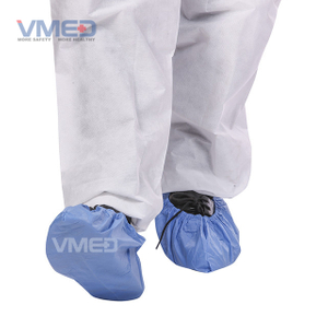 Non-woven PP with PE Coated Shoe Cover